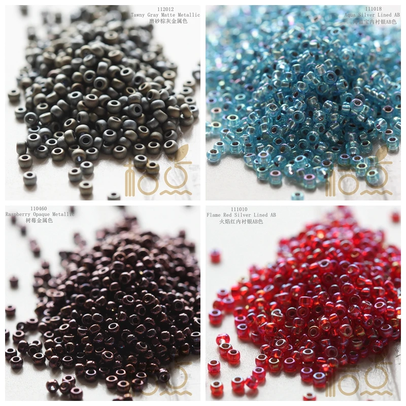 10 Grams Japanese Miyuki 11/0 Seed Beads - 2mm (11M6)