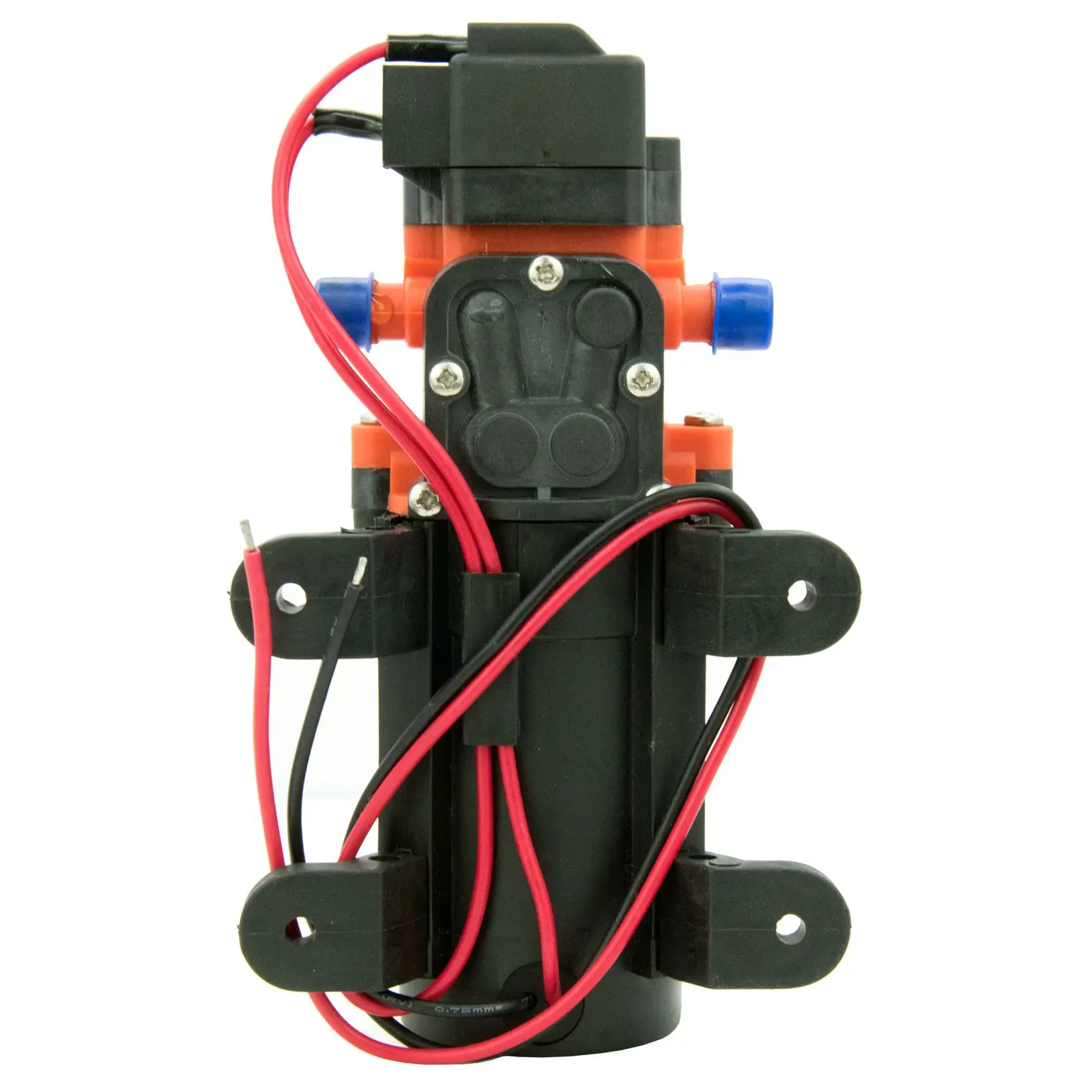 ปั๊มน้ำไดอะแฟรมแบบดูดน้ำเอง 12V 70 PSI 1.1 GPM สำหรับเรือ รถบ้าน คาราวาน ระบบน้ำจืด