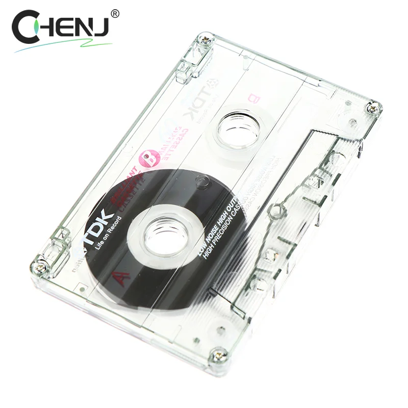 1pcs 60 Minutes Standard Cassette Blank Tape Player Empty Magnetic Audio Tape Recording For Speech Music Recording Accessories