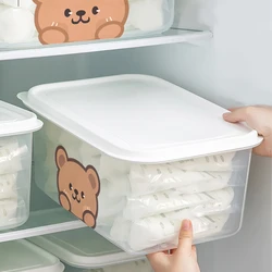 WORTHBUY Transparent Food Storage Box Breast Milk Cooler Box Refrigerator Food Keeper Sealed Breast Milk Fresh-keeping Box