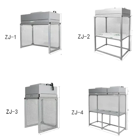 Class 100 FFU Clean Work Station, Dust Free Clean Room Booth for Cellphone Screen Laminating Repair & Optical Work