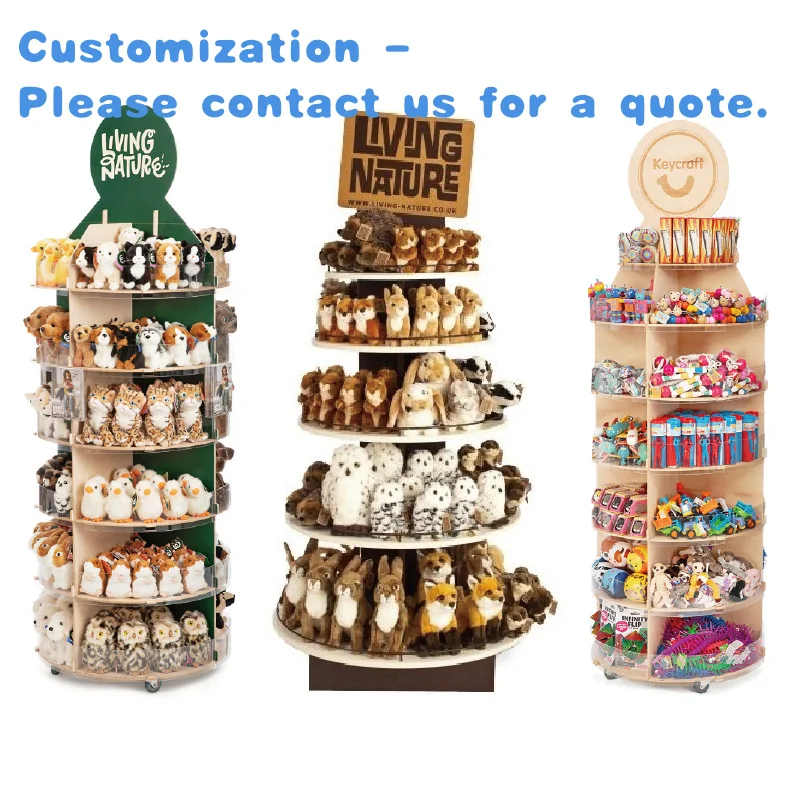 

Пользовательские. Стеллажи для розничного магазина на заказ. Супермаркет. Подставка для плюшевых игрушек. Напольная картонная подставка из гофрированного дерева.