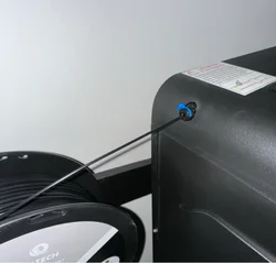 Q1 Printer top cover. Side filament inlet.