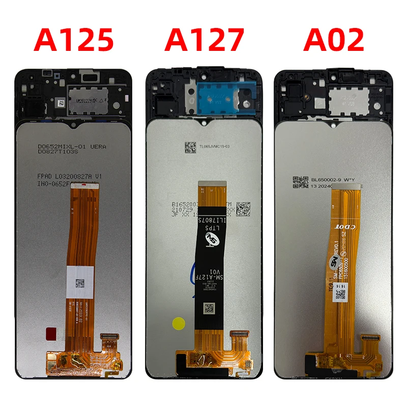 IPS 6.5" For Samsung Galaxy A12 Nacho LCD SM-A127F/DSN A12 LCD SM-A125F/DSN Touch Screen Digitizer For A02 Display Replace Parts image 3