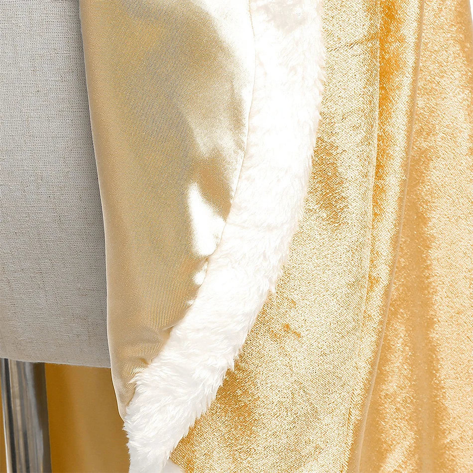 Prinzessin süßer fester Umhang mit Kapuze für Mädchen und Kinder, Winterumhang, Weihnachten, Geburtstag, Halloween, Karneval, Party, Kostüm, Cosplay-Zubehör – Detail 27