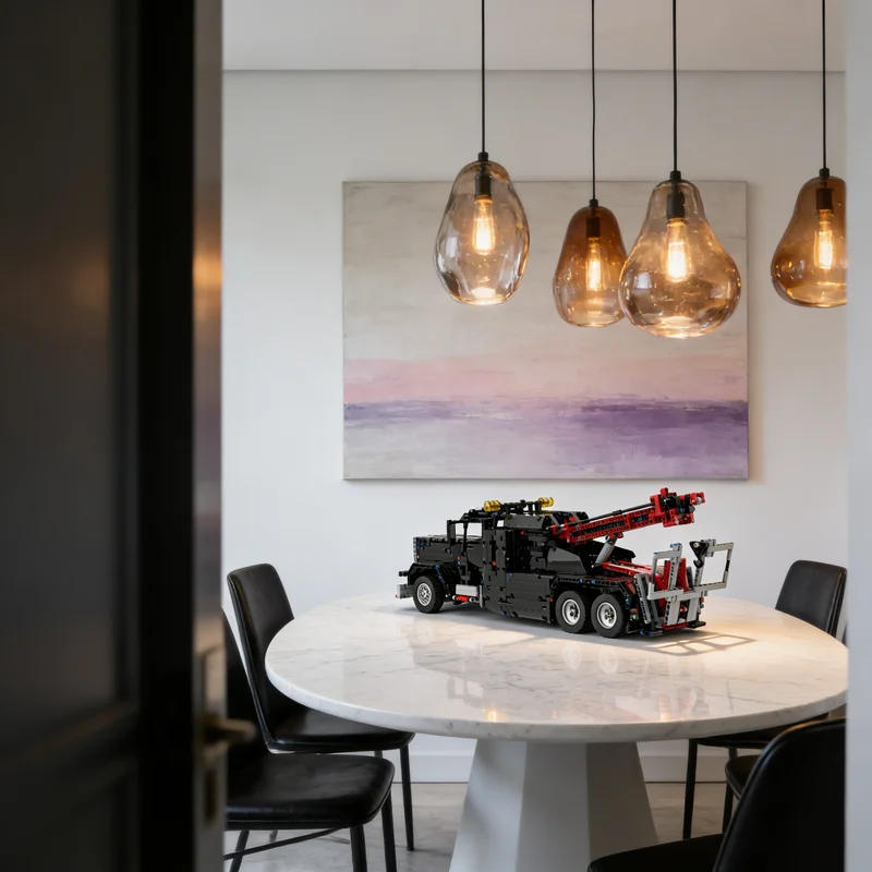 

2611pcs MOC American Tow Truck Inspired By Technical Model Building Blocks DIY Gift Creative Collectible Display Decor Premium