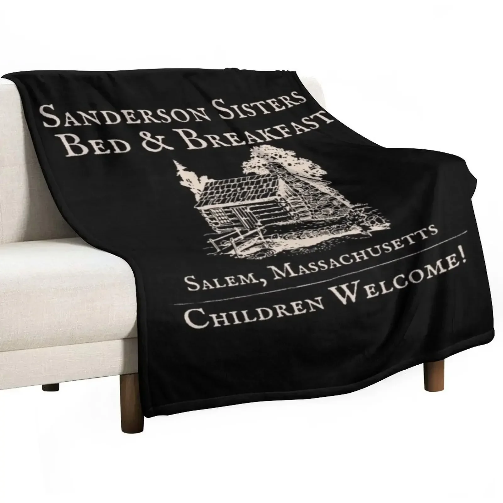 

The Sanderson Sisters Bed and Breakfast Throw Blanket Vintage Decorative Beds Summer Blankets