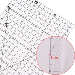 30 * 15 Cm Patchwork Ruler Quilting Tools High Grade Acrylic Material Transparent Ruler Scale School Supplie