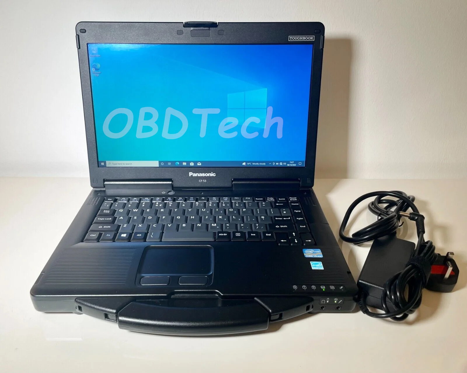 Used Toughbook Cf 53 Mk3 Core i5 3rd Gen Rugged Laptop RS232 Win10 for Man truck,Renault, Scania ,Caterpillar,Vocom,Heavy Duty