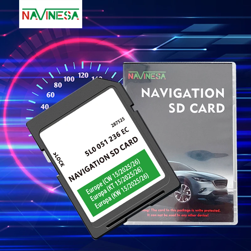 

SD Card for Skoda Rapid from 2015 to 2020 Cover Maps Lithuania Monaco Spain Serbia Navigation GPS Sat Nav