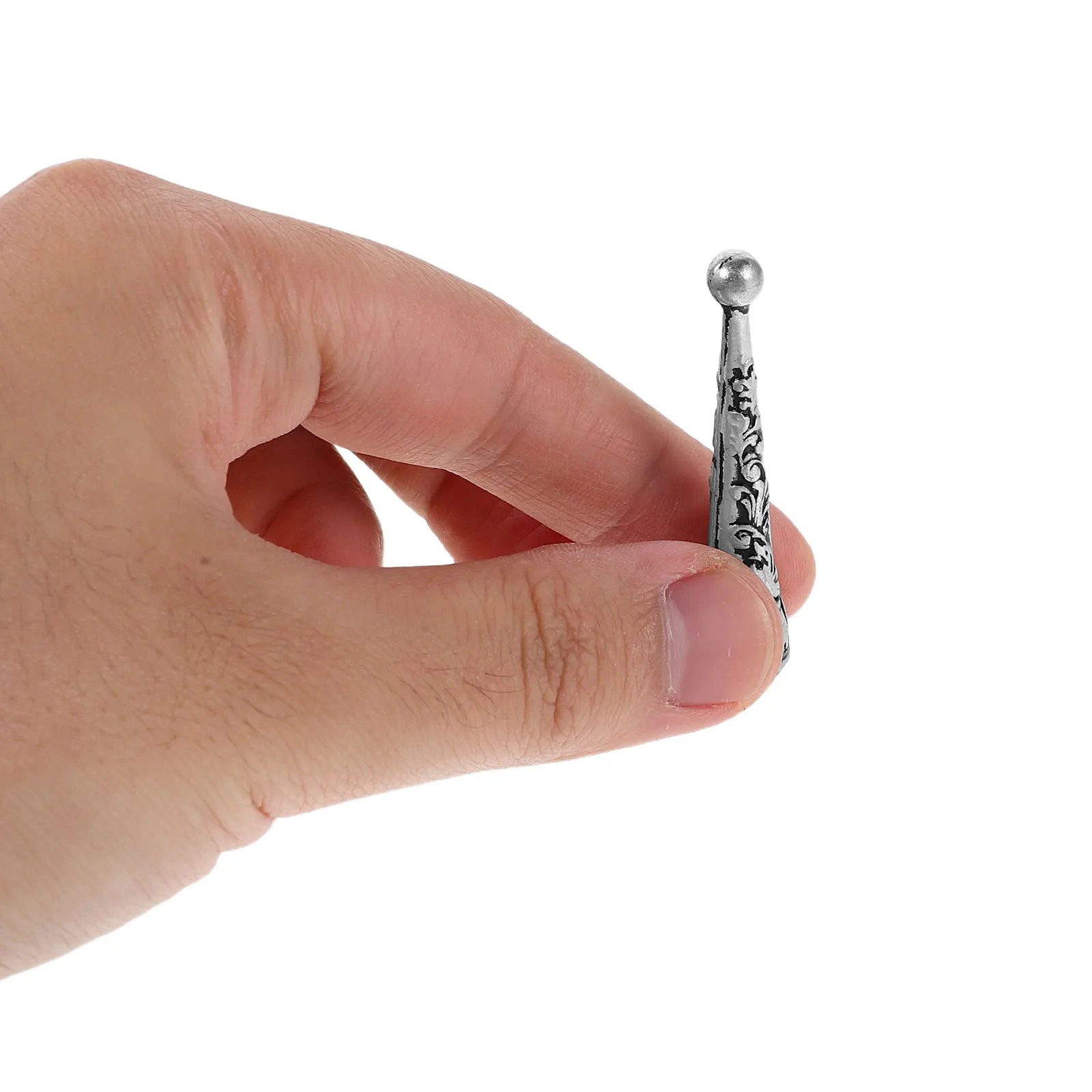 

12Pcs Bolo Tie Tips Intricate Bellflower Patterns DIY Craft Necklace Accessories Formal Events Replacement Cord Ends