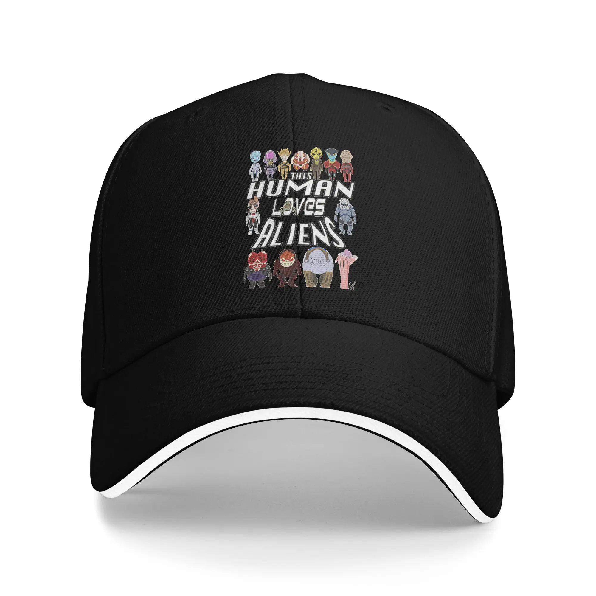 Effect Mass Game Baseball Cap Casual  Sandwich Caps Unisex Style Breathable Dad Hat Outdoor