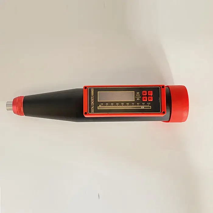 Concrete Rebound Hammer Tester Concrete Strength Hardness Tester Resiliometer Test Meter Tool 10-60mpa