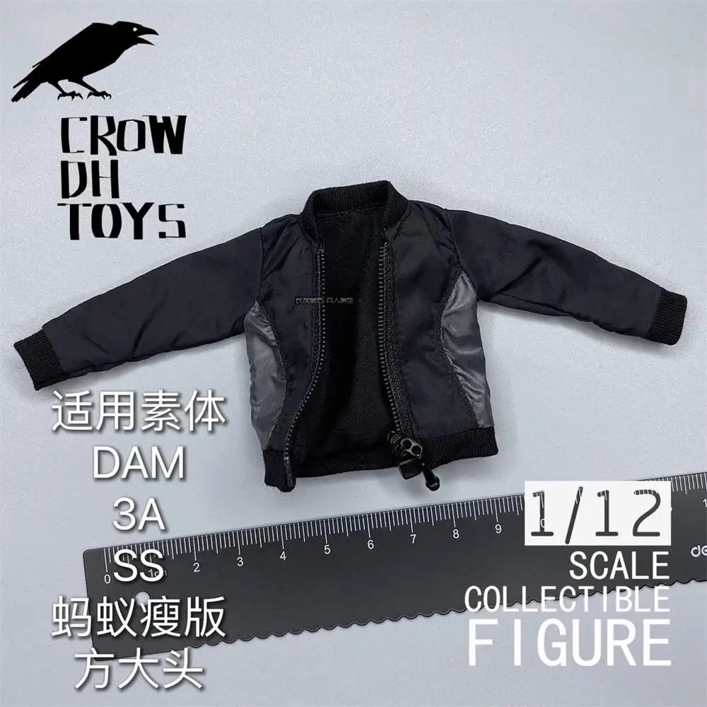 Hot Sales 1/12 Modern Trendy For Boys Fashion Jacket Coat Tops 4 Colors Option For 6