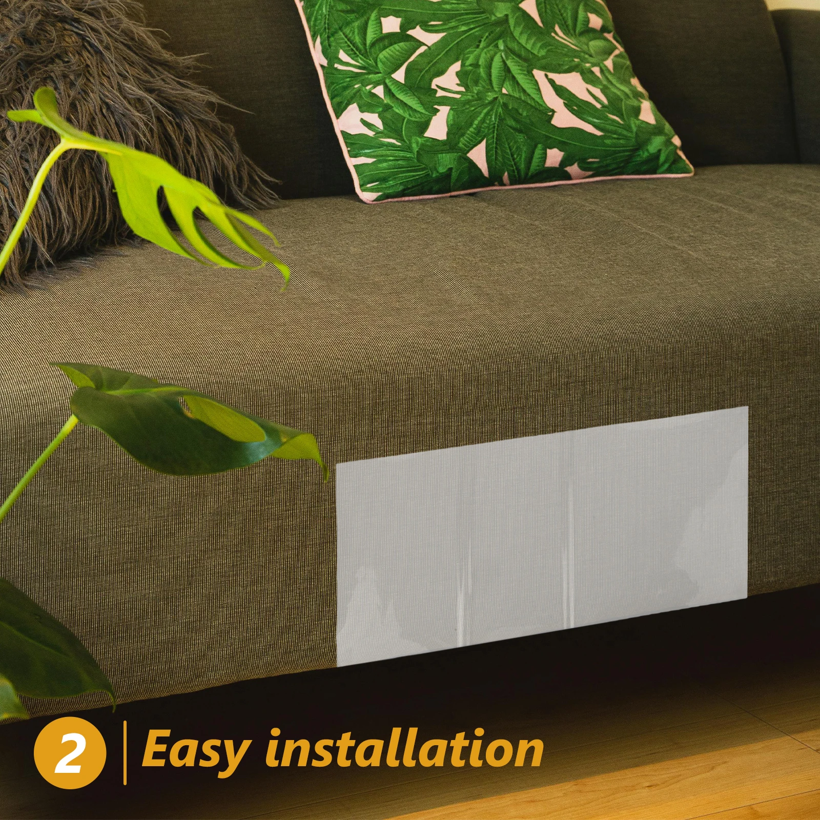 

4 Pcs Cat Scratch Protective Film Sofa Anti-scratch Couch Protector Furniture Pet Kitten Patch Replaceable Protector