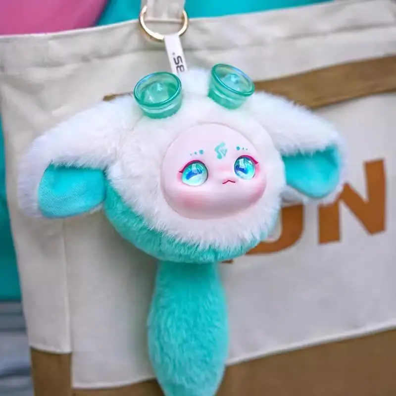 دوميا ستار بطاقة حلم فتاة Xiangyun قزم المفاتيح قلادة الألم حزمة المد اللعب الفينيل ألعاب من نسيج مخملي صندوق أعمى دمية لطيف الحيوانات الأليفة هدية #3