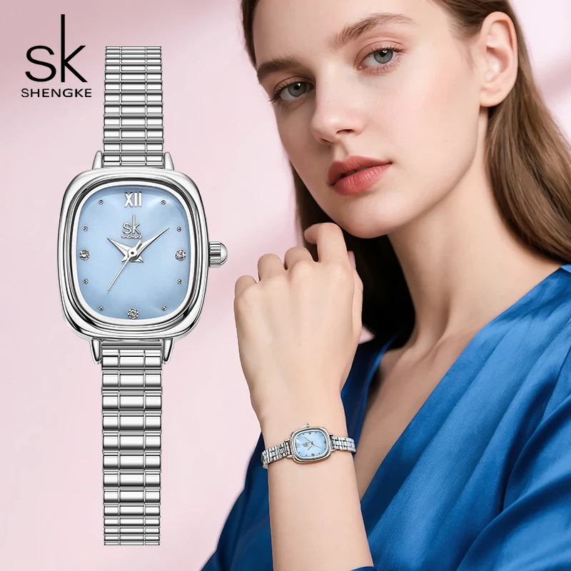 

Shengke модные элегантные женские кварцевые часы лучший бренд женские наручные часы Лидер продаж женские лучшие подарки часы для жены, семьи