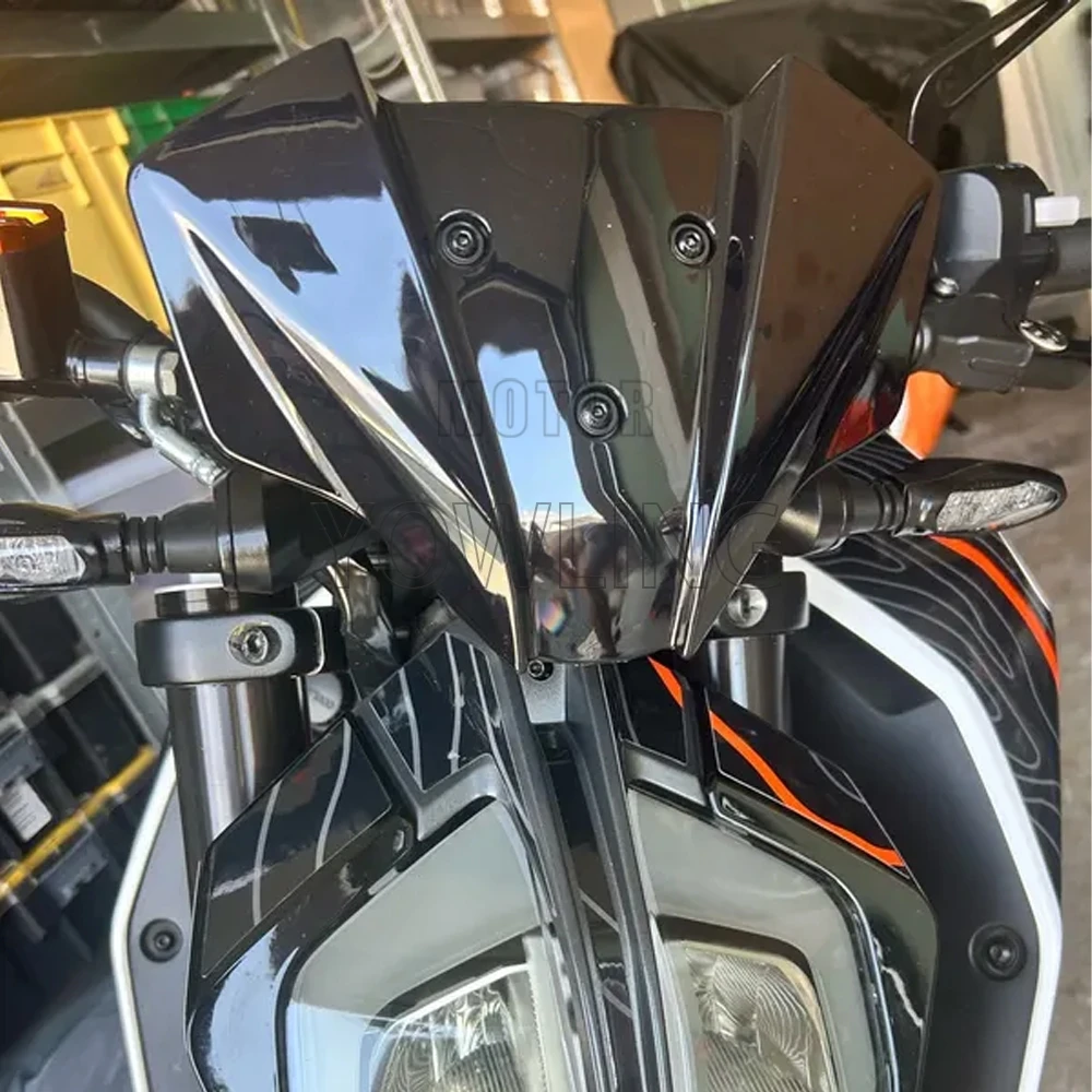 

Motorcycle Windscreen Windshield Wind Deflectors Shield Protector FOR DUKE 125 250 390 DUKE390 DUKE250 DUKE125 390Duke 2024 2025