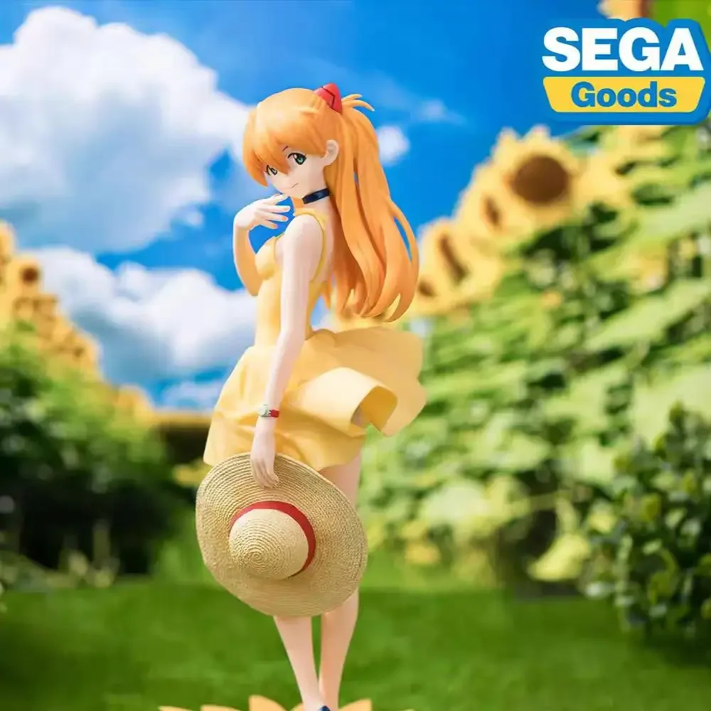

В наличии: SEGA EVA Асука Лангли Сориу в летнем платье (версия). Абсолютно новая оригинальная настольная фигурка-игрушка в подарок