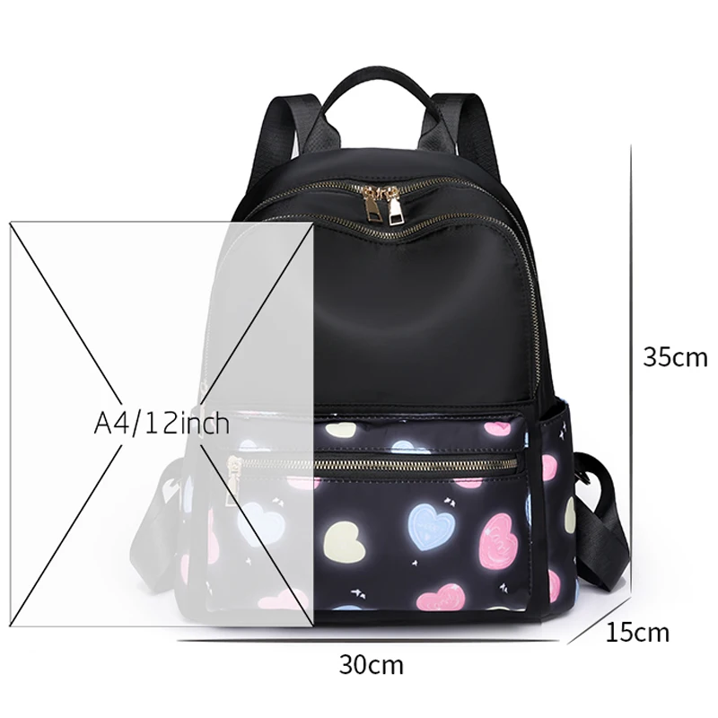 Mochila de viaje antirrobo con múltiples bolsillos para mujer, bolso de hombro informal, Mochilas escolares para adolescentes y niñas, 2023