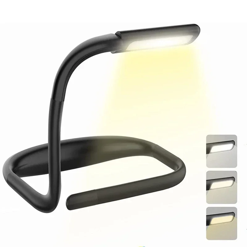 LED Neck Flexible Dimmable Hands-free Lamp  Flexible and Innovative Outdoor Camping Lighting Bedroom Reading Night Light