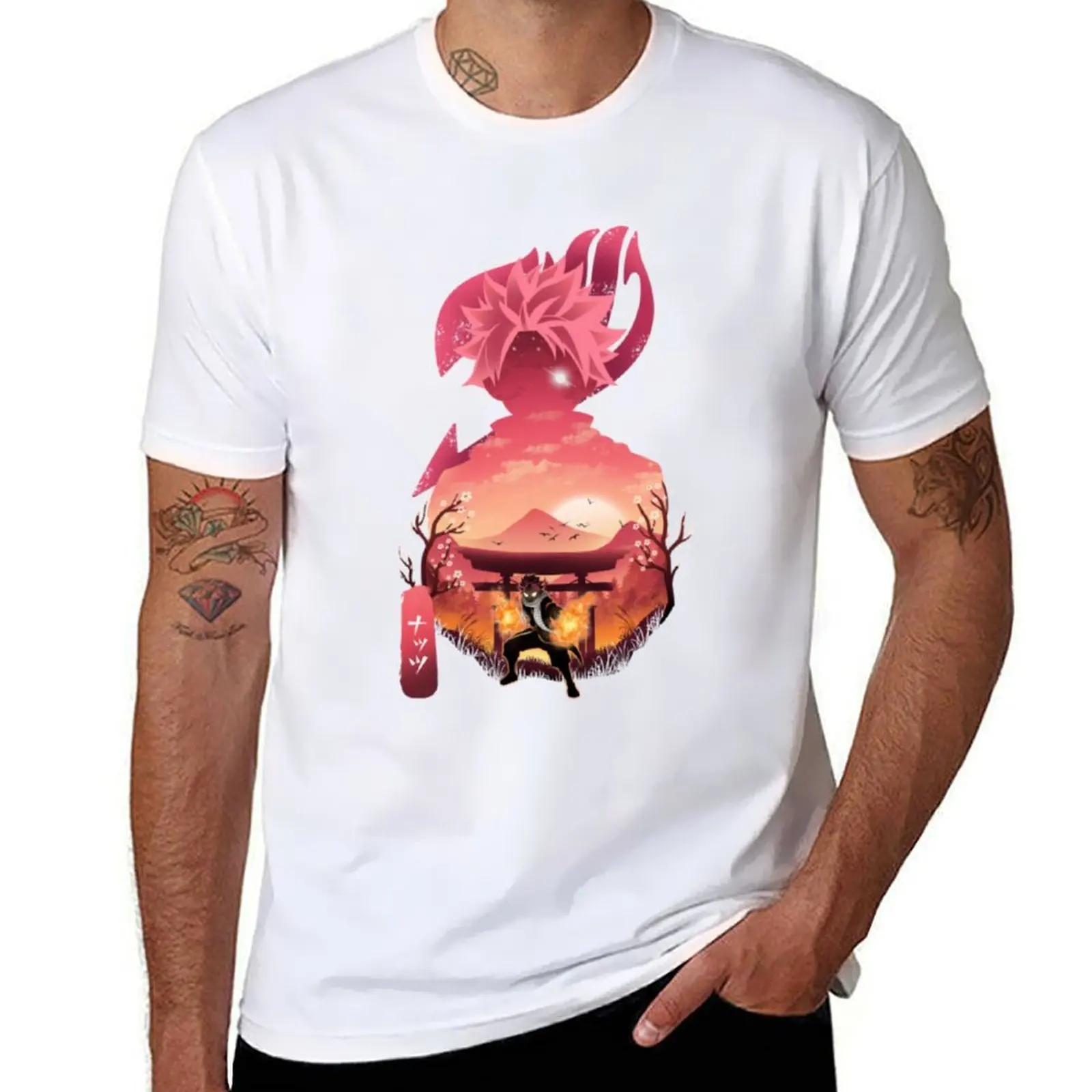 

Natsu Dragneel T-Shirt t shirts for man pack cotton man tshirt T-Shirt
