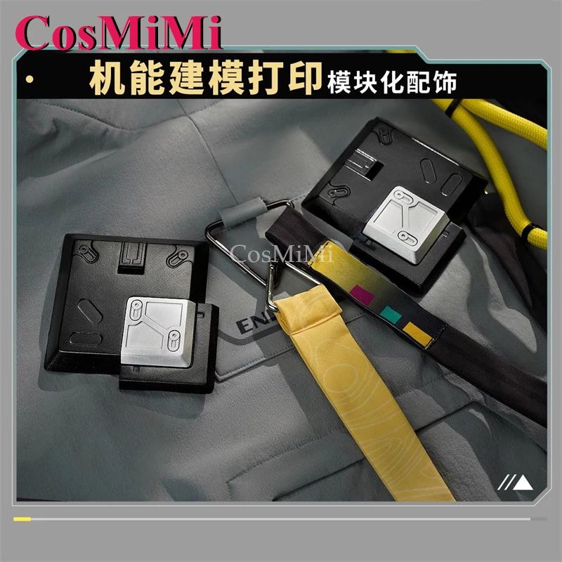 CosMiMi Game Arknights: Endfield Manager أزياء تنكرية وسيم أزياء قتالية كرنفال حفلة لعب الأدوار الملابس