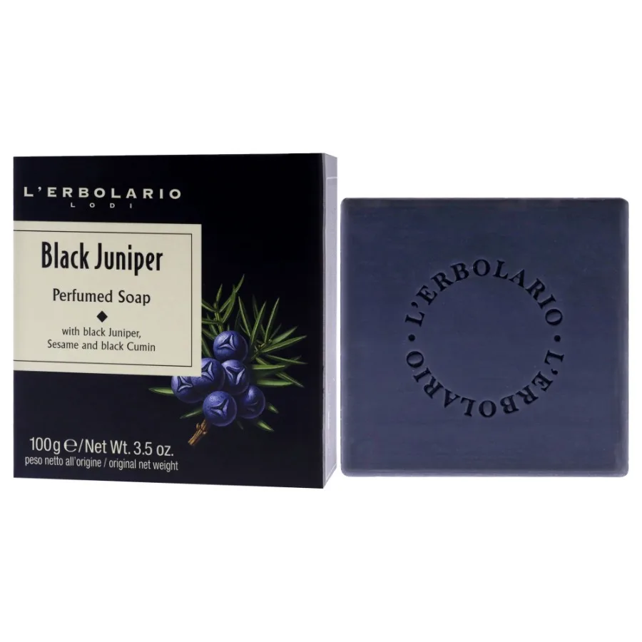 Jabón Perfumado Juniper Negro