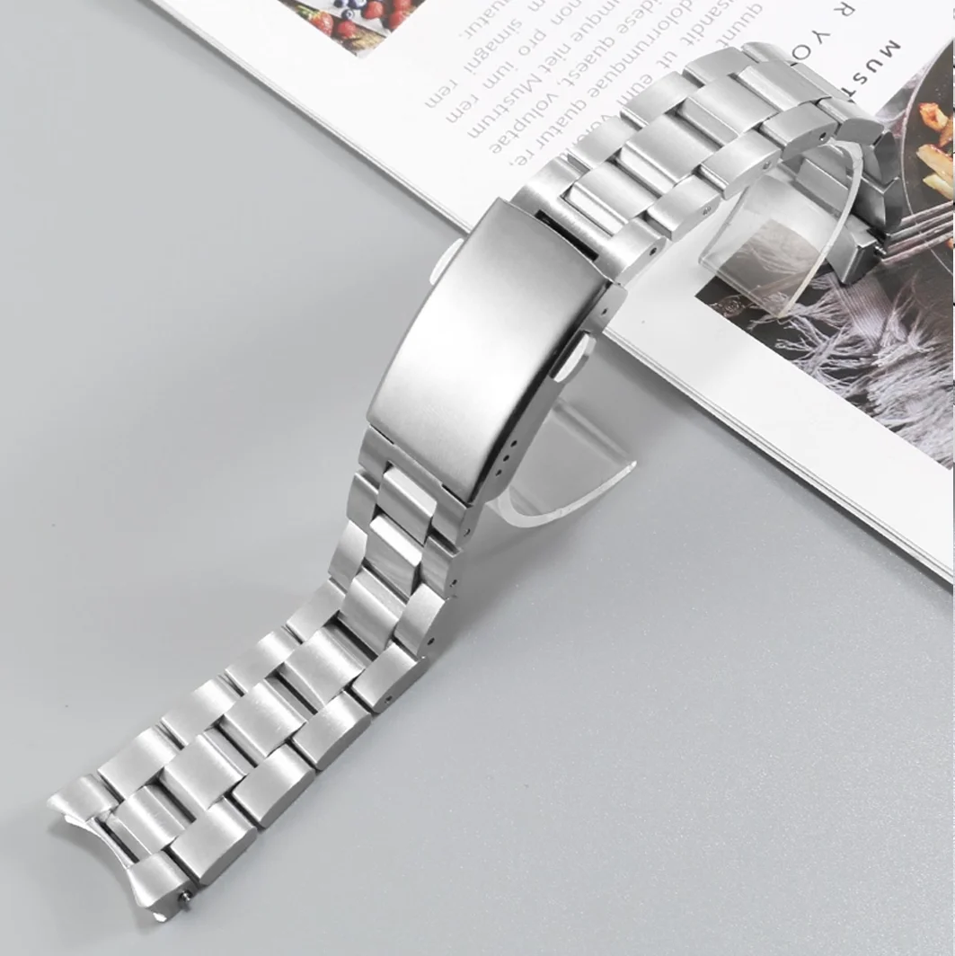 20.5 مللي متر 21.5 مللي متر ل تاغ هوير AQUARACER 300 ساعات للرجل منحني نهاية سوار الصلبة الرجال الفولاذ المقاوم للصدأ wtach حزام اكسسوارات