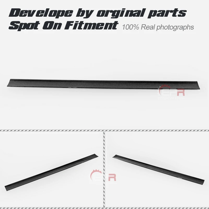 for nissan Skyline R34 GTR OEM Spoiler EPA Style carbon fiber Rear Small Blade (For geunine OEM spoiler)