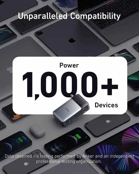 TLF Anker 733 GaNPrime 파워뱅크 10000mAh 파워코어 65W 2-in-1 하이브리드 충전기 30W USB-C 휴대용 충전기 및 65W 벽면 충전기