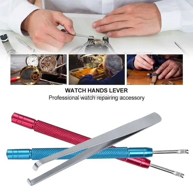 Watch Needles Picker Puller Fitting Removal Tool Cushion Pad Watch Hands Remover Presser 2/3Pcs Watchmaker Watch Repair Tool Kit