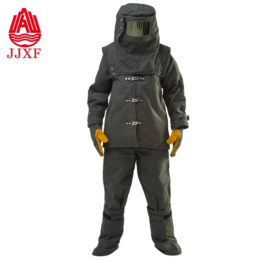 

JJXF China Manufacturer New Design Fire Retardant Fire Entry Suit