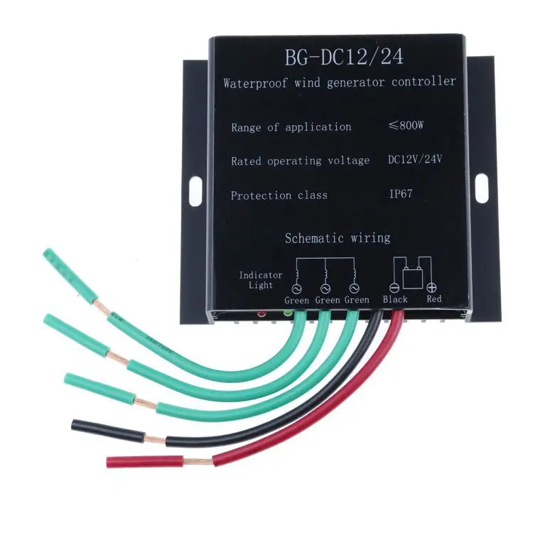 12V/24V 800W Wind Turbine Controller - Efficient Power Management for Wind Generators