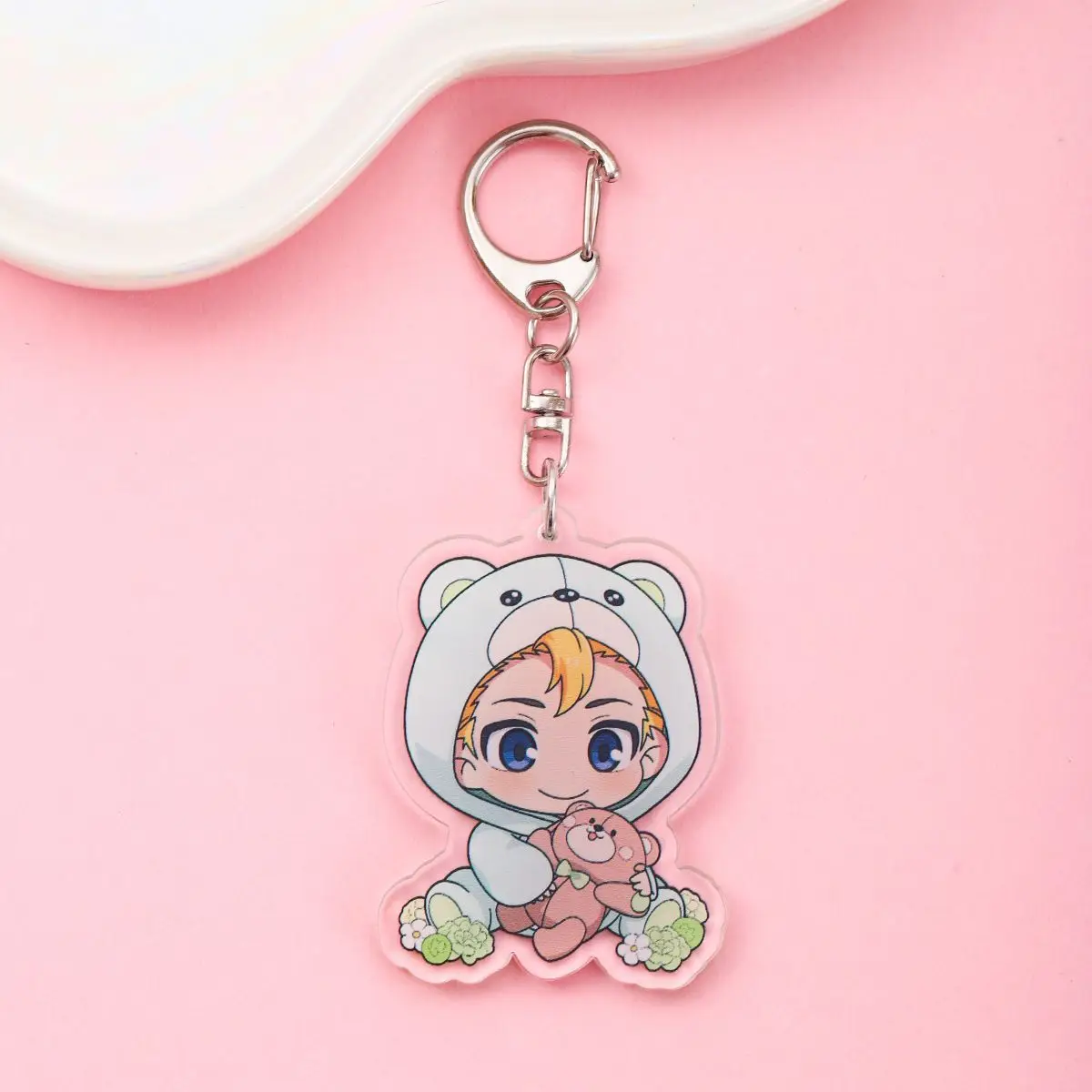 Anime Tokyo Revengers Acrylic keychain accessaries Cartoon funny Bag Pendant Gift cute bag charm Keyring Friends Fans Gifts