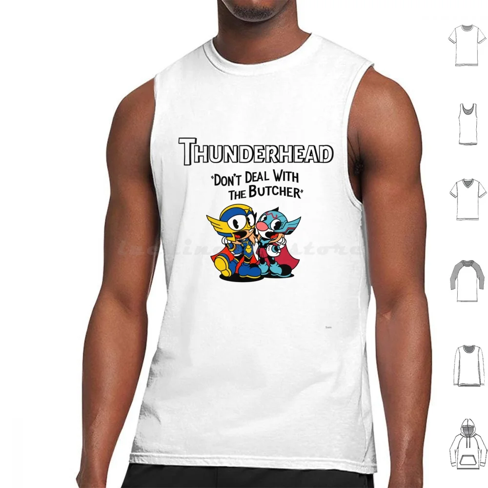 Thunderhead Tank Tops Vest Sleeveless Love And Thunder Jane Jane Foster God Of Thunder Goddess Of Thunder Cuphead Cuphead