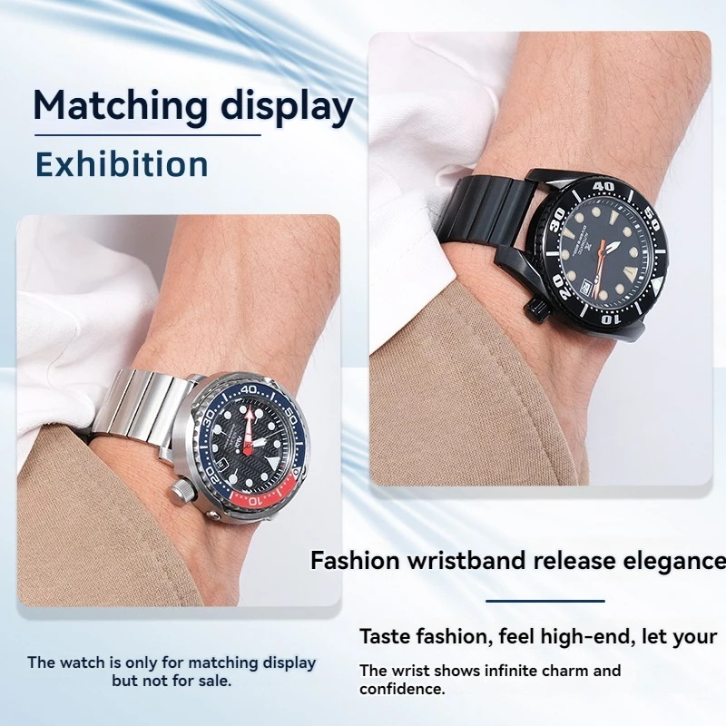 20mm 22mm FOR Seiko 5 Stainless Steel Watch Strap Suitable Men's Fine Steel Wristbands Of Models SKX007/009  SRP599/SSK003