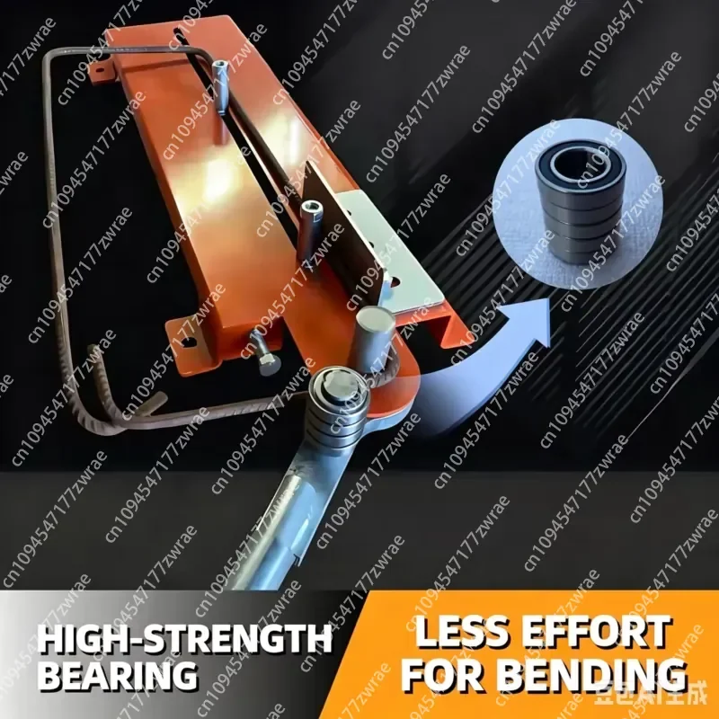 Construction Carbon Steel Durable Manual Rebar Bender 1/2