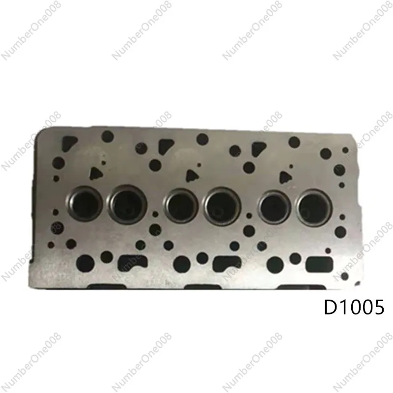 Auto parts for Kubota engine cylinder head D1005 three-cylinder cast iron cylinder head D1005