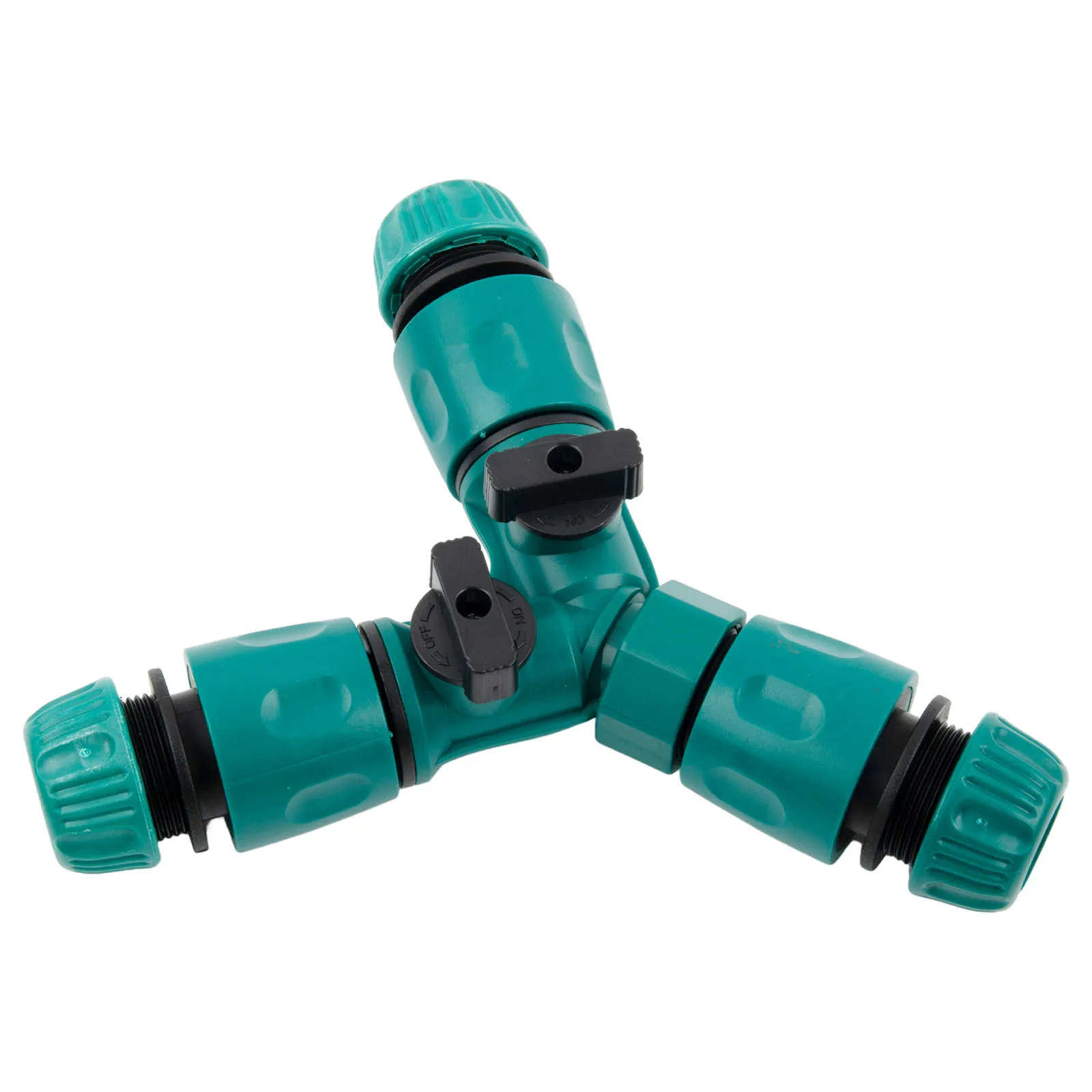 

Hose Connectors Hose Splitter Y-shaped Valve 3 Way Female Fittings Garden ON/OFF Water Pipe Watering Equipment
