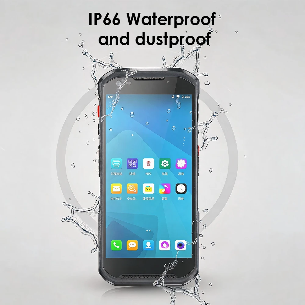 Effon TA06 Industrial IP67 Handheld Android 13 Intelligent Data Terminal PDA Wi…