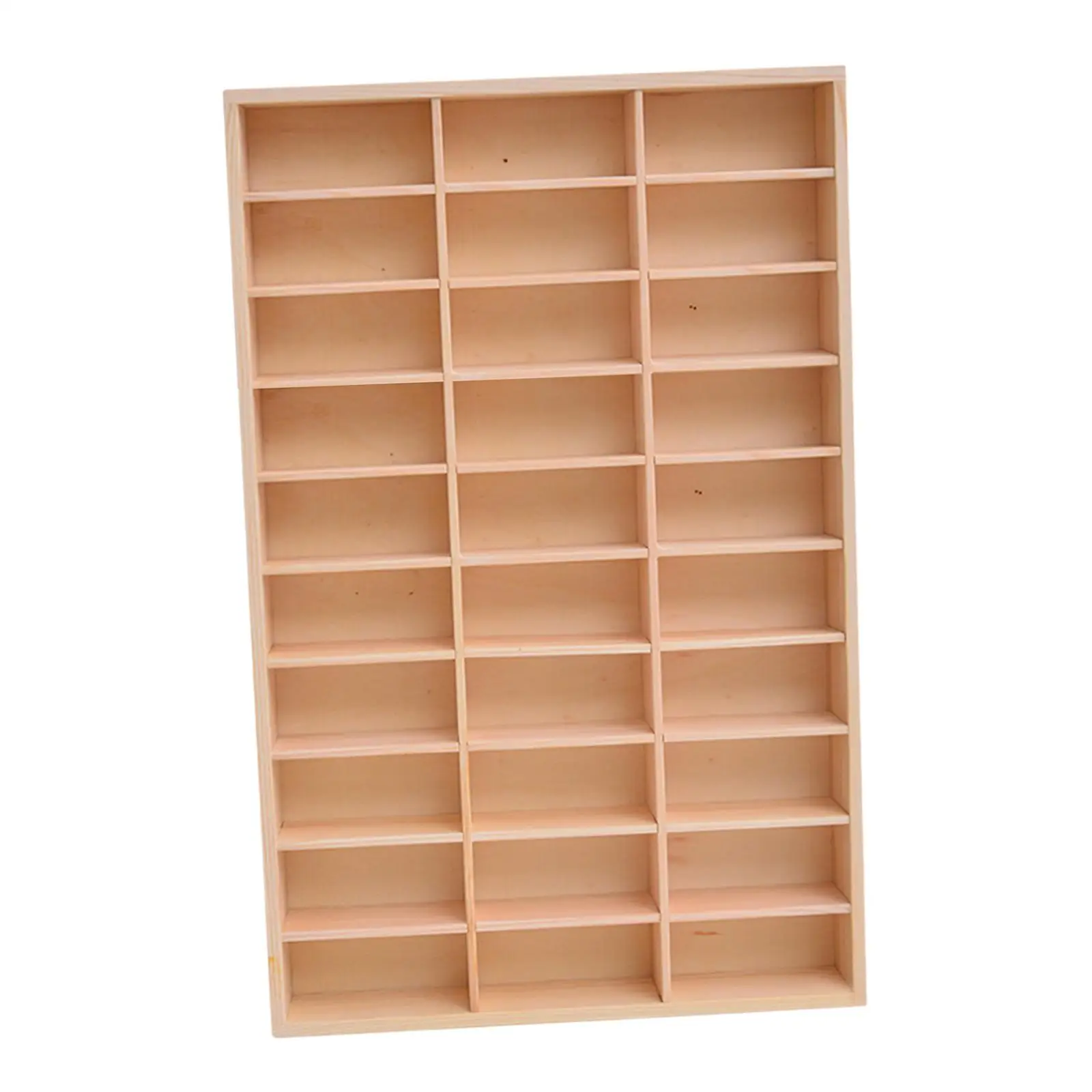 Wooden Display Rack Shelves Multi-use Organizer Showcase Holder Storage Cabinet