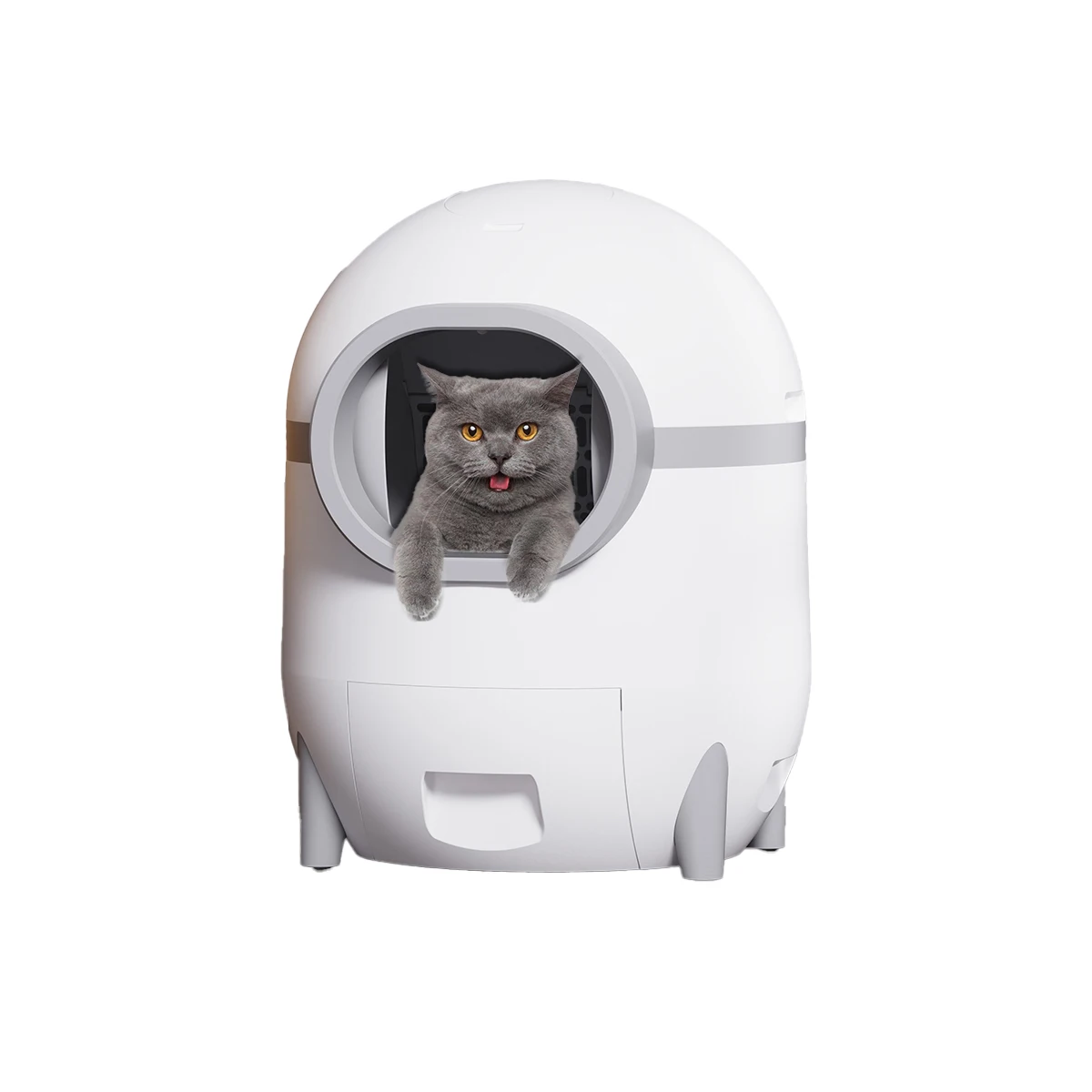

Petdom Automatic Cat Toilet Self Cleaning Cats Sandbox Smart Litter Box Easy Disassembly And Cleaning