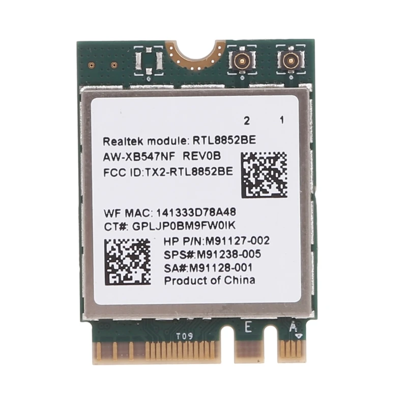 High-Performance RTL8852AE/RTL8852BE MUMIMO Wireless Card Bluetooth-compatible5.2 for Faster Internet Drop shipping