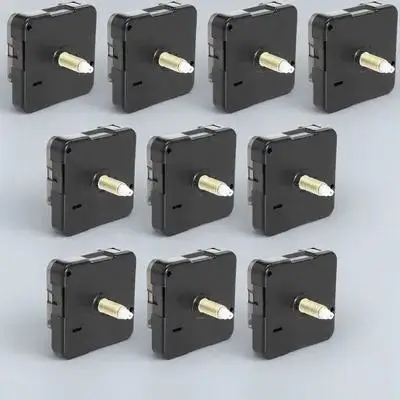 

10Sets Silent Clock Movement Beautiful and Generous Suitable for Multiple Styles Home Decor Mute Clock Movement