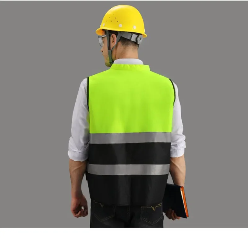 Tactical High Visibility Reflective Vest Working Clothes Motorcycle Sports Outdoor Reflective Safety Clothing Reflective Jacket