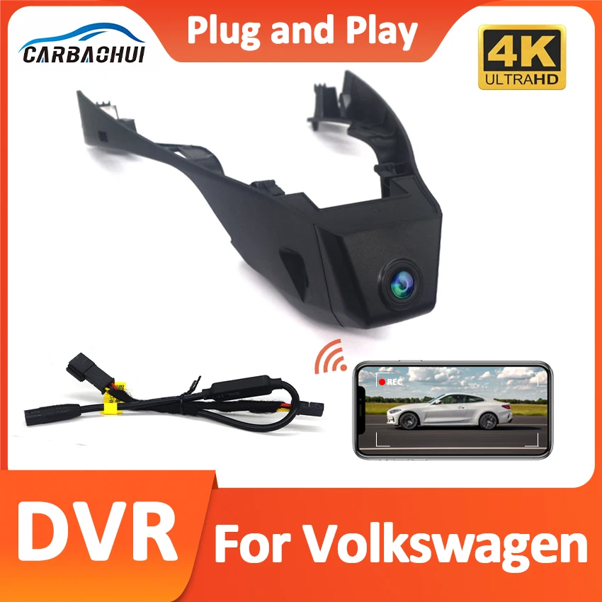 

Plug and Play DVR Dash Cam 4K 2160P Video Recorder for Volkswagen VW T Roc T-Roc A11 AC7 Facelift 2022 2023 2024