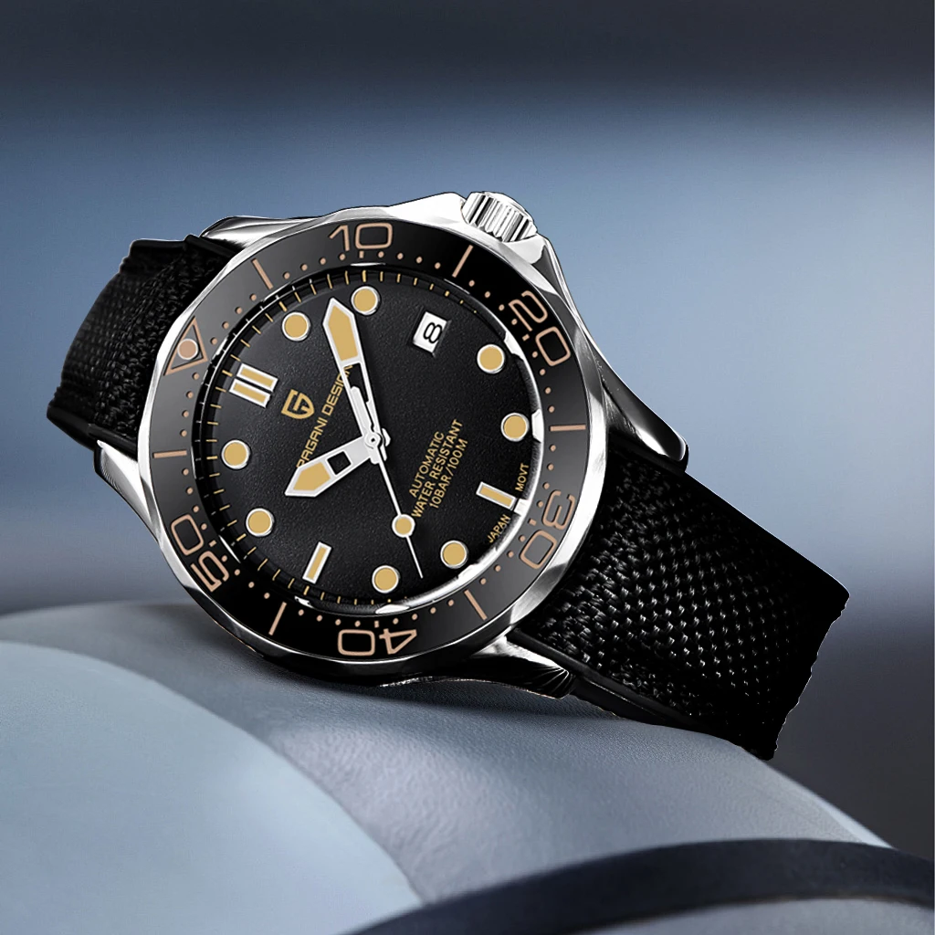 

Мужские часы PAGANI DESIGN 2026: Новинка, автоматические, люксовые, механические, спортивные, из нержавеющей стали, водонепроницаемые, с японским механизмом NH35