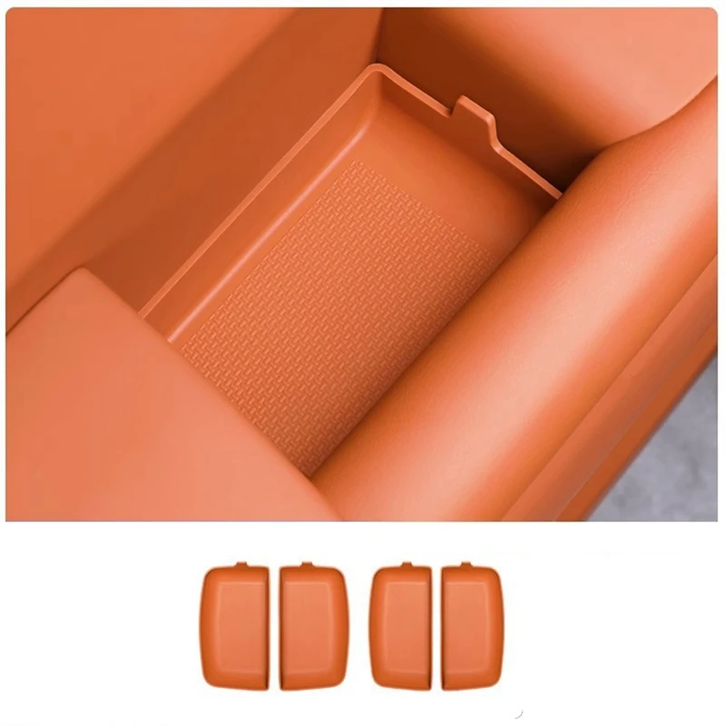 For Lixiang 2022 2023 L7 L8 L9 Car Door Handle Silicone Storage Pad Door Slot Protective Pad Accessories