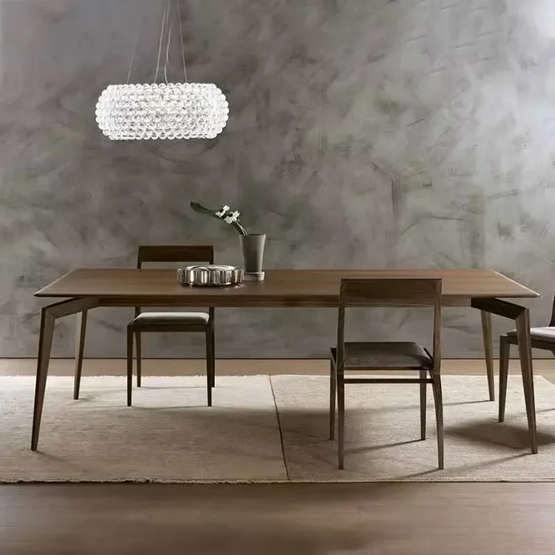 

Show Kitchen Dining Table Designer High Modern Center Dining Table Restaurant Luxury Replica Mesas De Jantar Unique Furniture